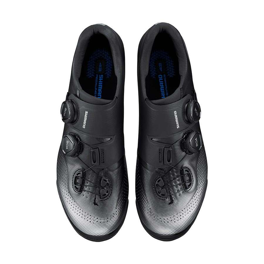 Shimano XC702 Breed Mountainbikeschoenen Zwart Heren