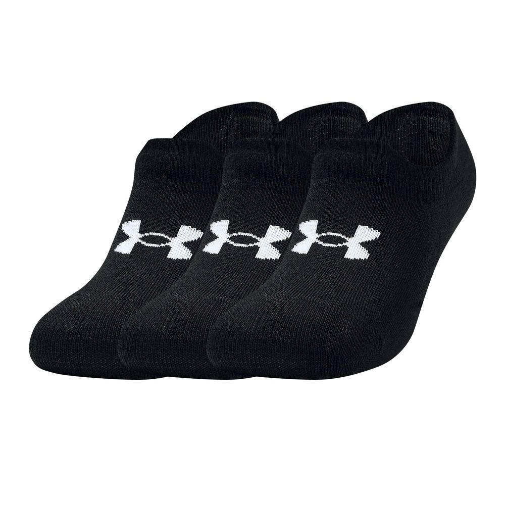 Under Armour ESSENTIAL ULTRALOW - Chaussettes x3 noir