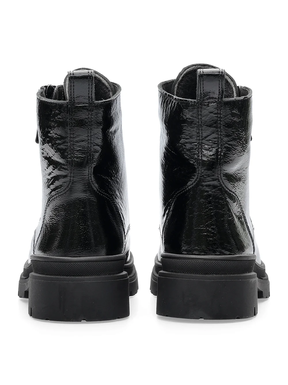 Schnürstiefelette Dover schwarz
