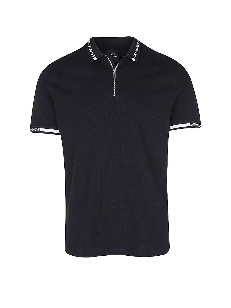 ARMANI EXCHANGE Poloshirt blau