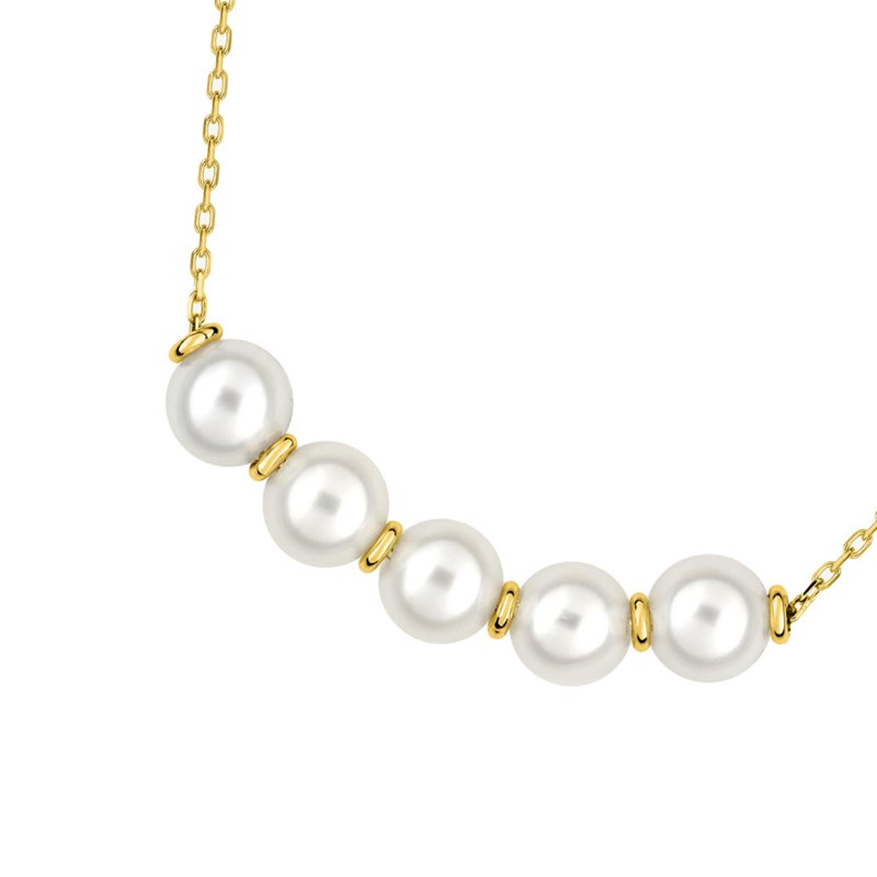 Collier Femme - perle - Or 18 Carats - Longueur : 42 cm