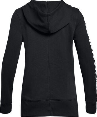 Under Armour Rival Full Zip Hettegenser, Black