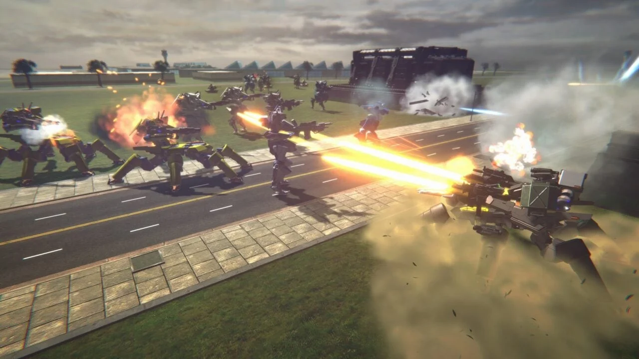 Custom Mech Wars (Import)- PlayStation 5