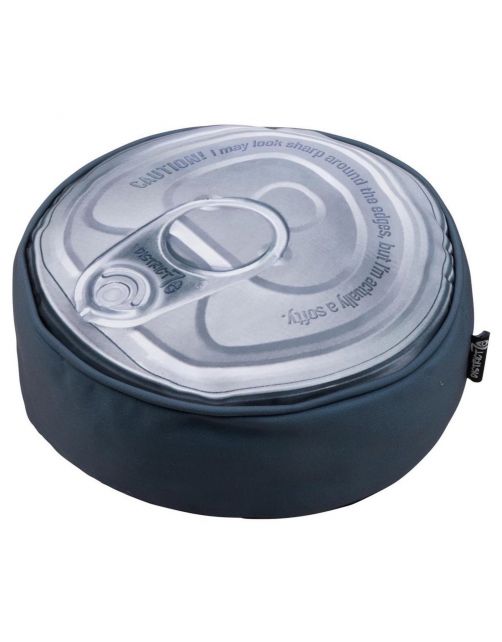 District 70 Tin Pouf Iron - Kattenmand - Ø45x15 cm Grijs