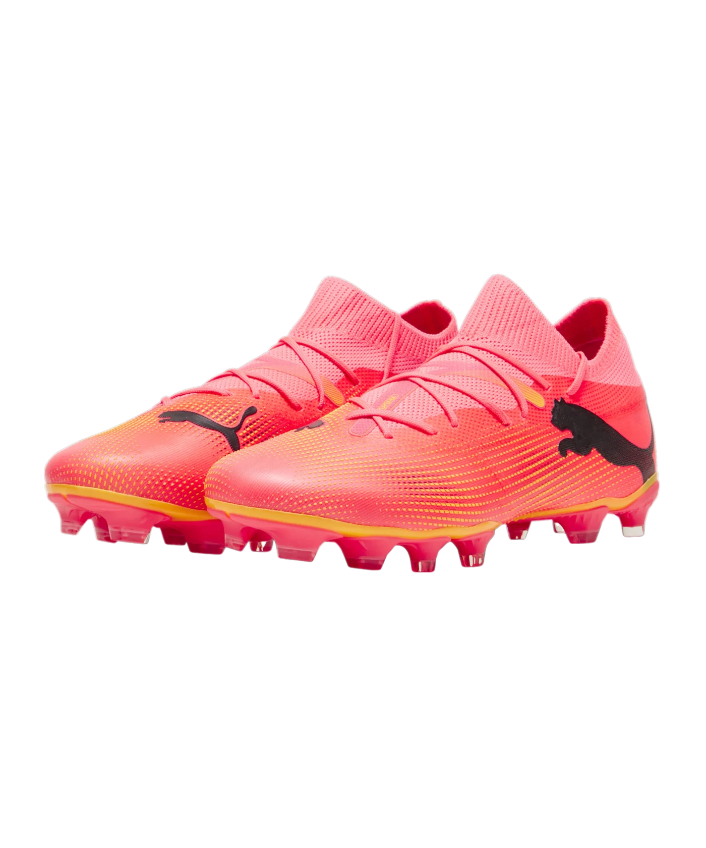 PUMA FUTURE 7 Match FG/AG The Forever Faster Rosa Schwarz F03