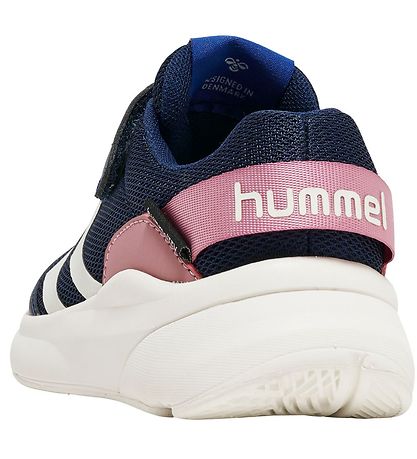 Hummel Sko - Reach 250 - Recycled Tex Jr - Blåck Iris/Pink