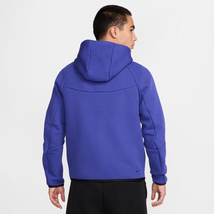 Nike Sweat à Capuche Tech Fleece FZ Coupe-Vent - Violet/Noir