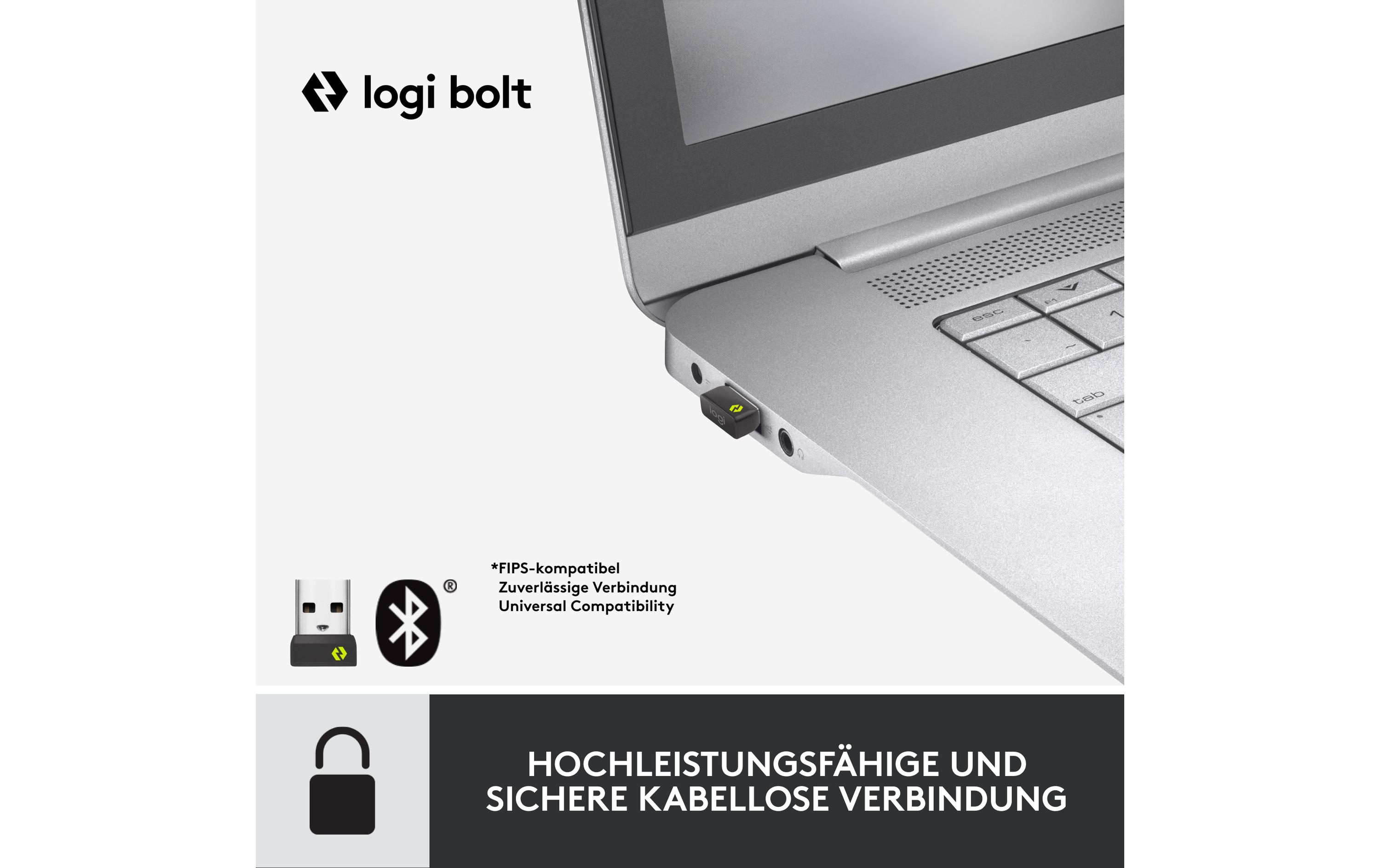 Tastatur-Maus-Set MK650 Combo for BusinessKabelloses Tastatur-Maus-Set für Unternehmen