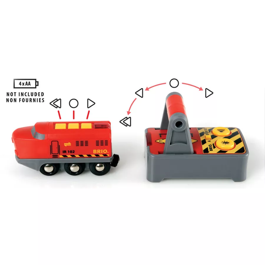 BRIO® WORLD IR-Frachtlok 33213