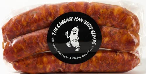 Sausage man never sleeps Chorizo