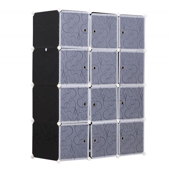 HomCom Armário Modular 111x47x145cm