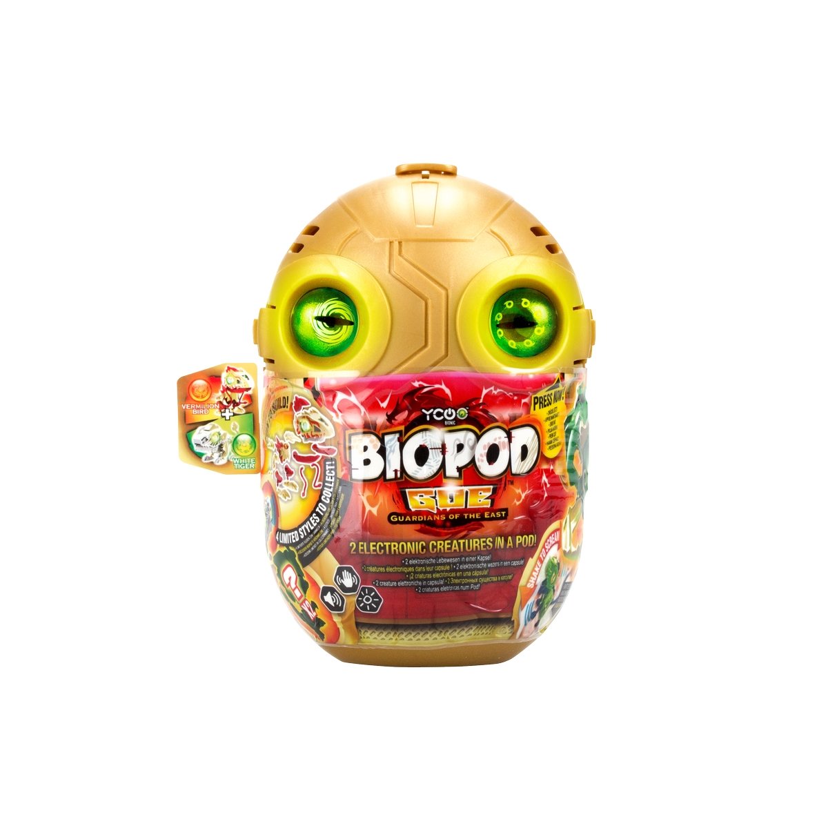 YCOO : 2 robots dino Biopod Guardians of the east