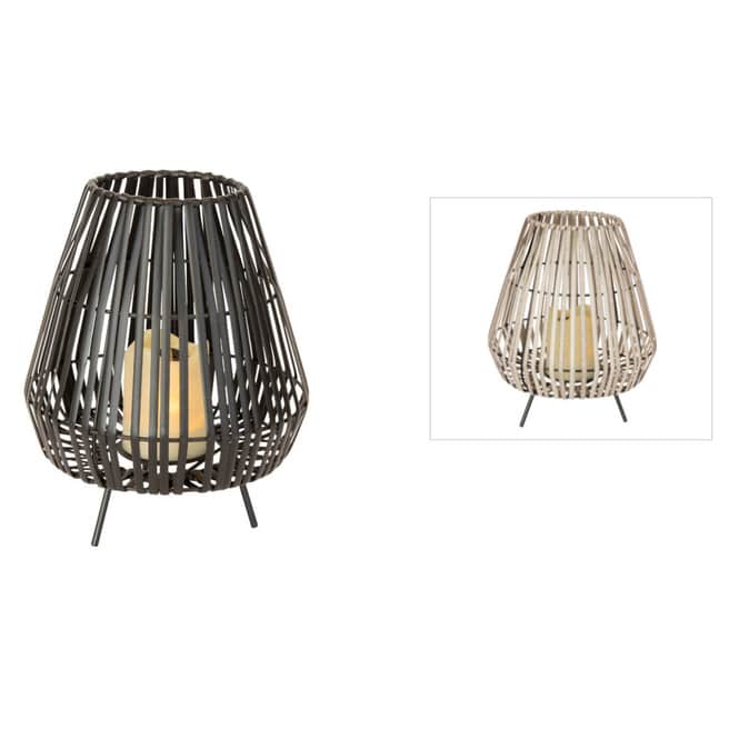 LED-Laterne - ca. 20 x 20 x 24 cm - verschiedene Farben