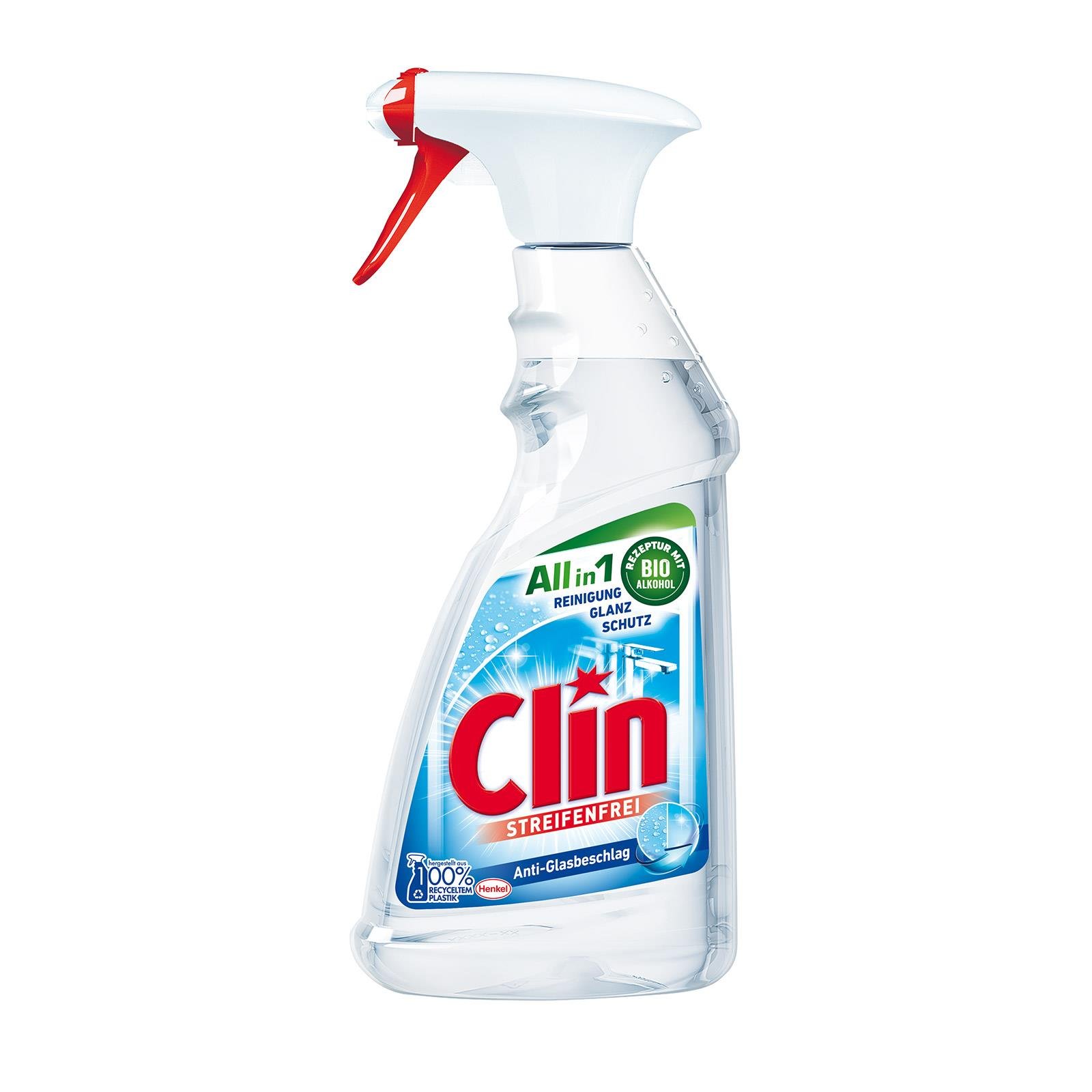 Clin Anti-Glasbeschlag Pistole Streifenfrei Reiniger