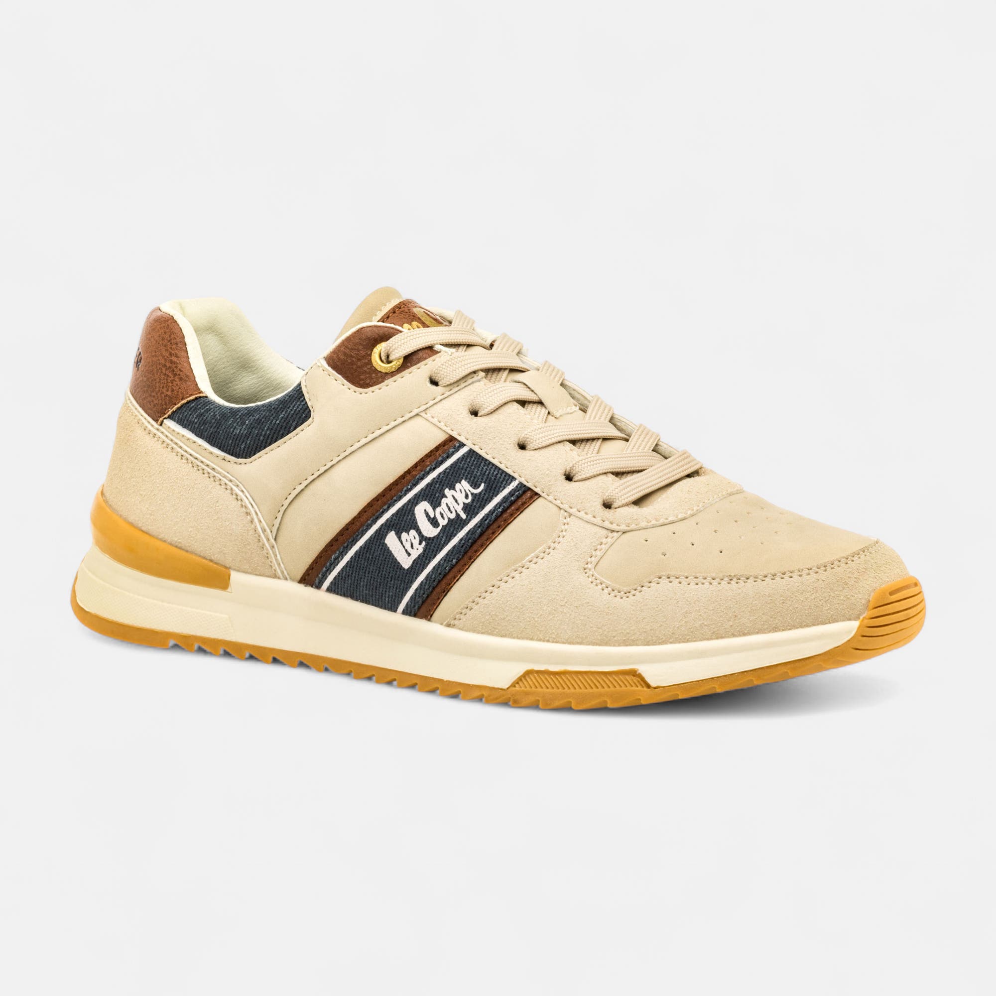 Baskets basses Homme beige