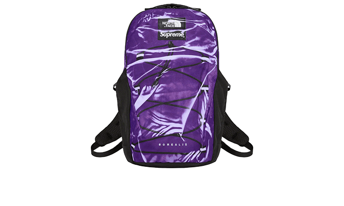 Supreme / The North Face Printed Borealis Backpack Purple
