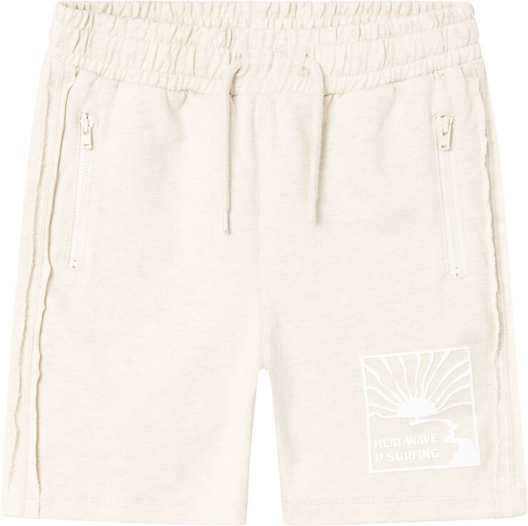 Name It NKMHUMMI LOOSE SWEAT SHORTS UNB Peyote melange
