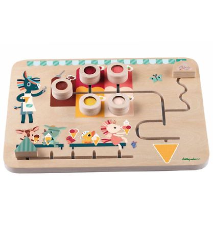 Lilliputiens Aktivitetsleget?j - Mix & Match Ice Creme Shop