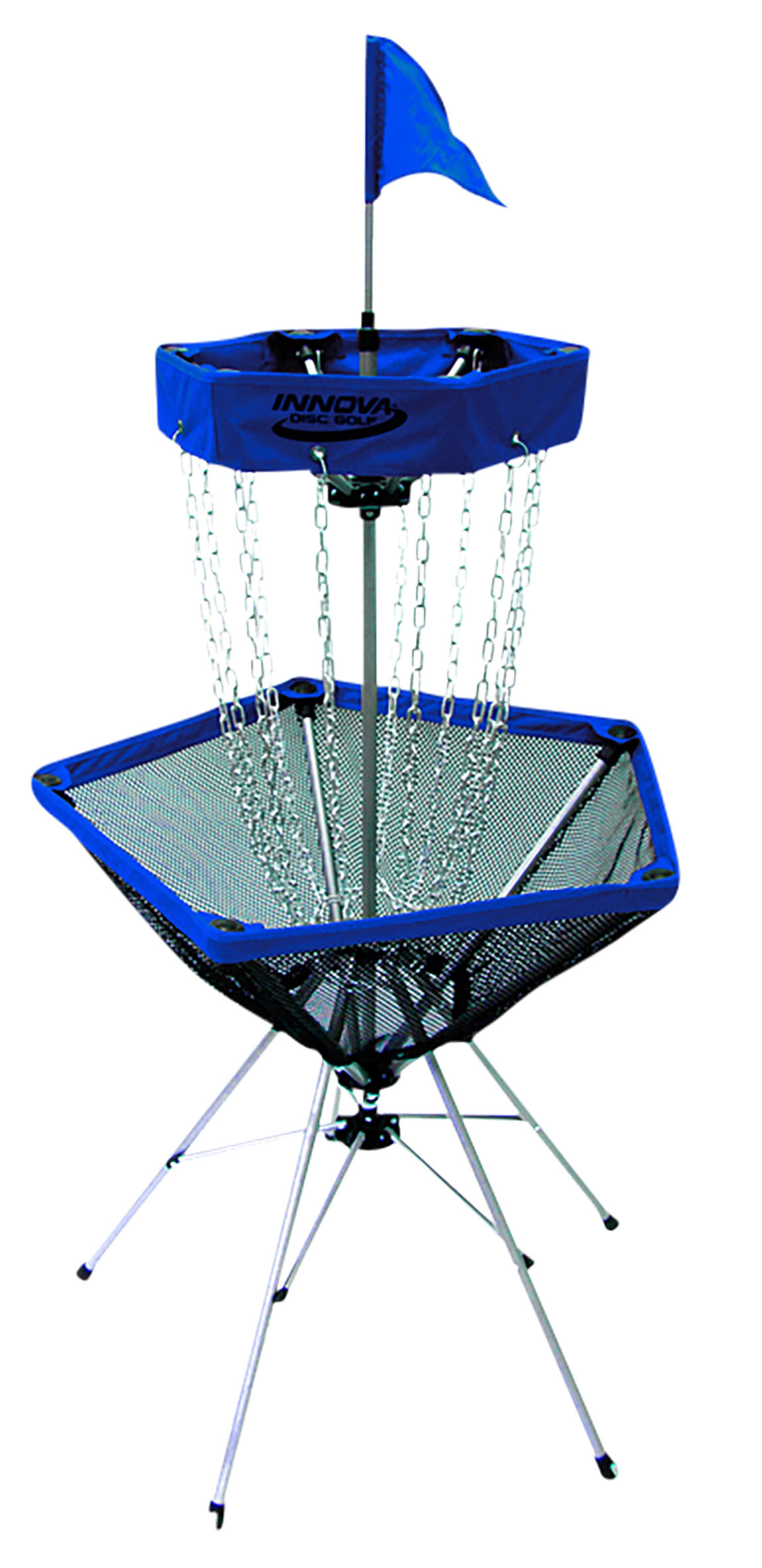 Traveller Portable Basket Blue
