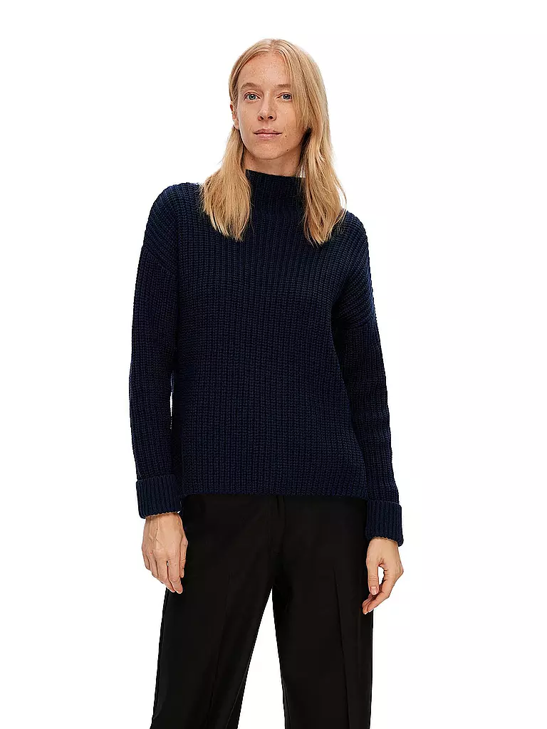 SELECTED FEMME Pullover SLFSELMA dunkelblau