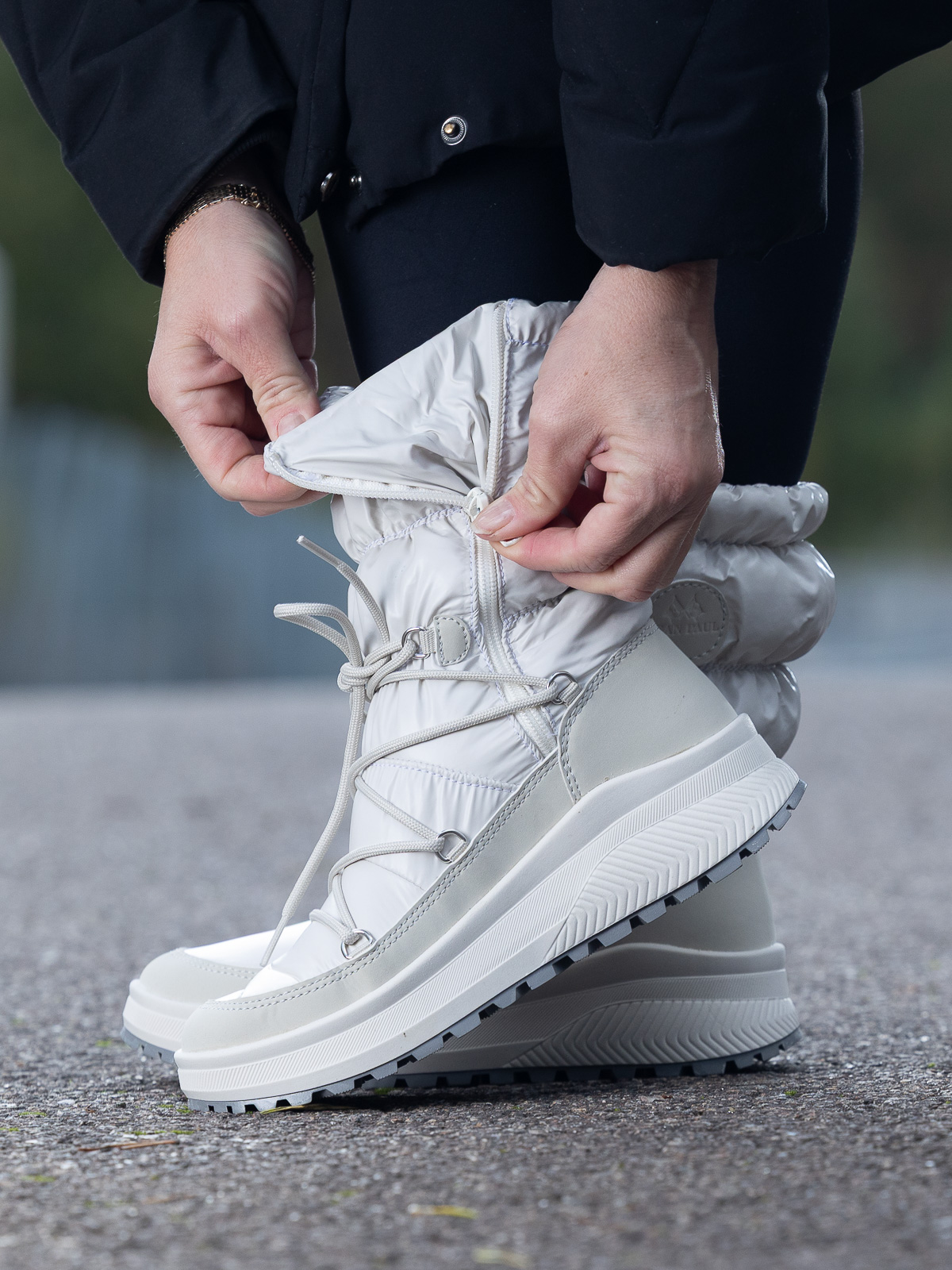 Jean Paul - Tignes Afterski Boot Cream - Trapes Sko