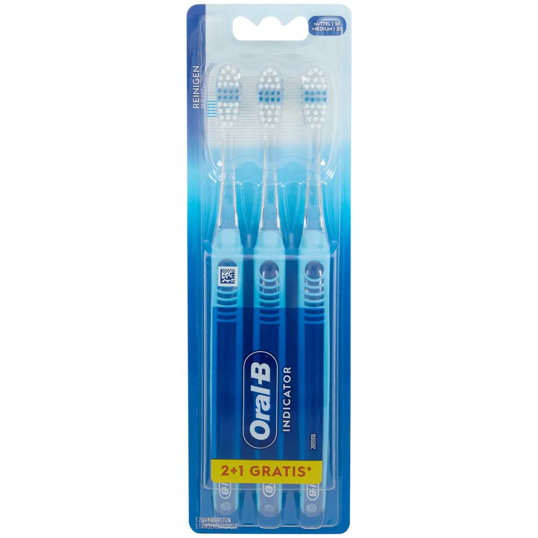Brosses à dents Oral-B Indicateur 1-2-3