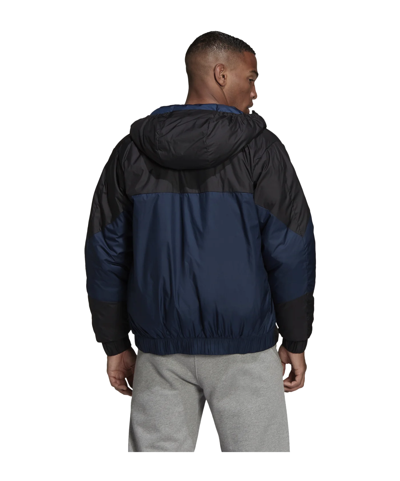 adidas 11.11 Daunenjacke Schwarz Blau
