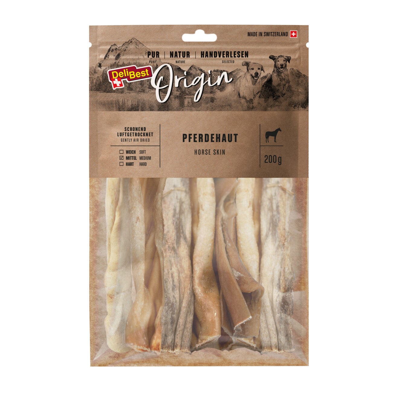 DeliBest Pferdehaut 200g