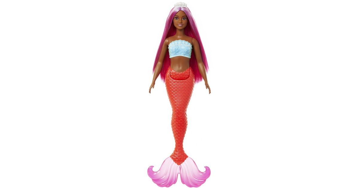 BarbieDreamtopia - Zeemeerminpop - Kleurrijk haar