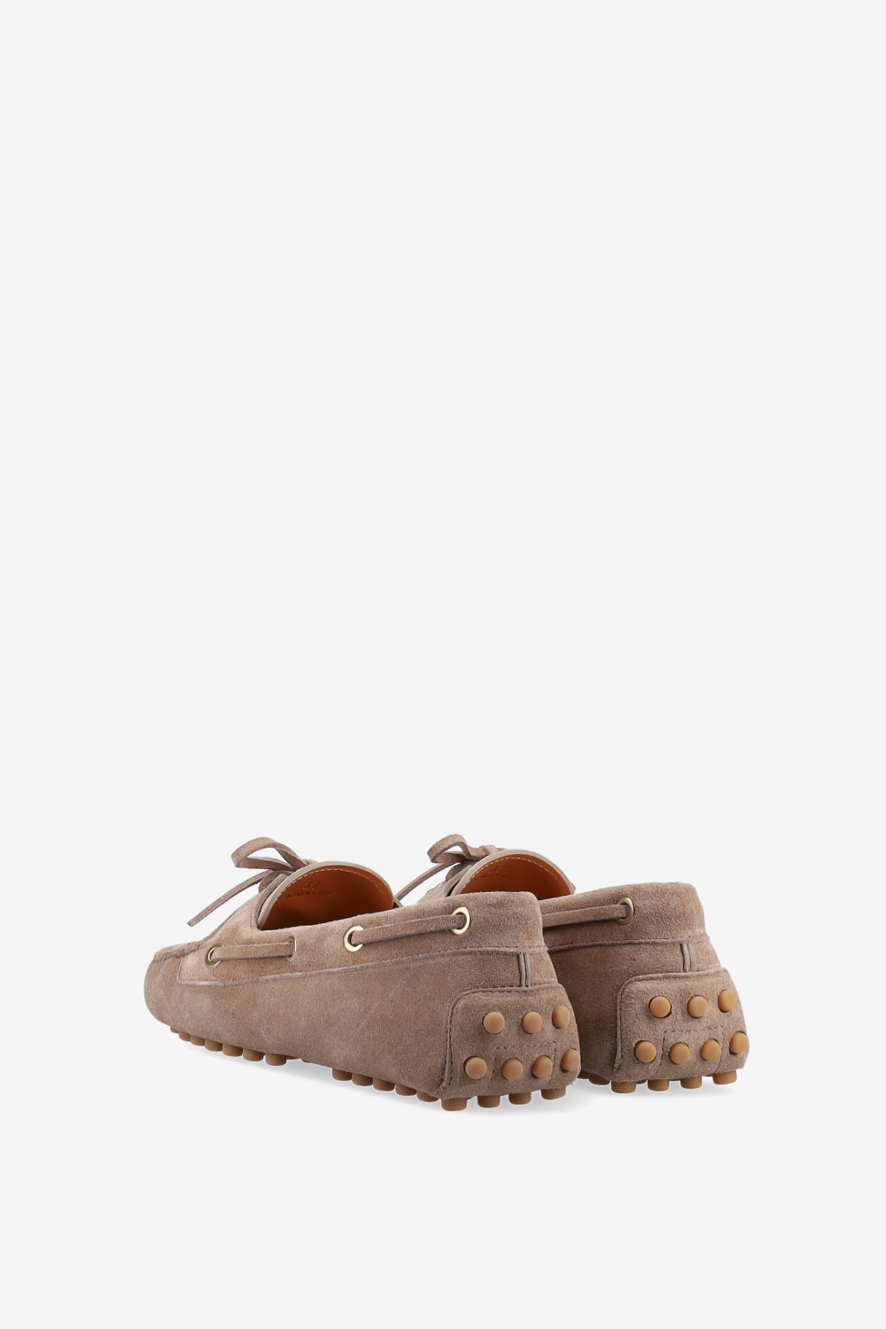 Gommino suede loafers