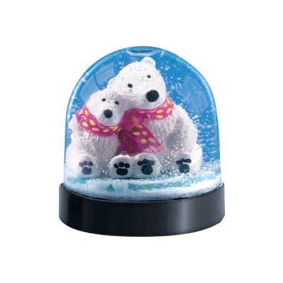 FIMO - Boule à neige à customiser - 9 x 7.5 cm