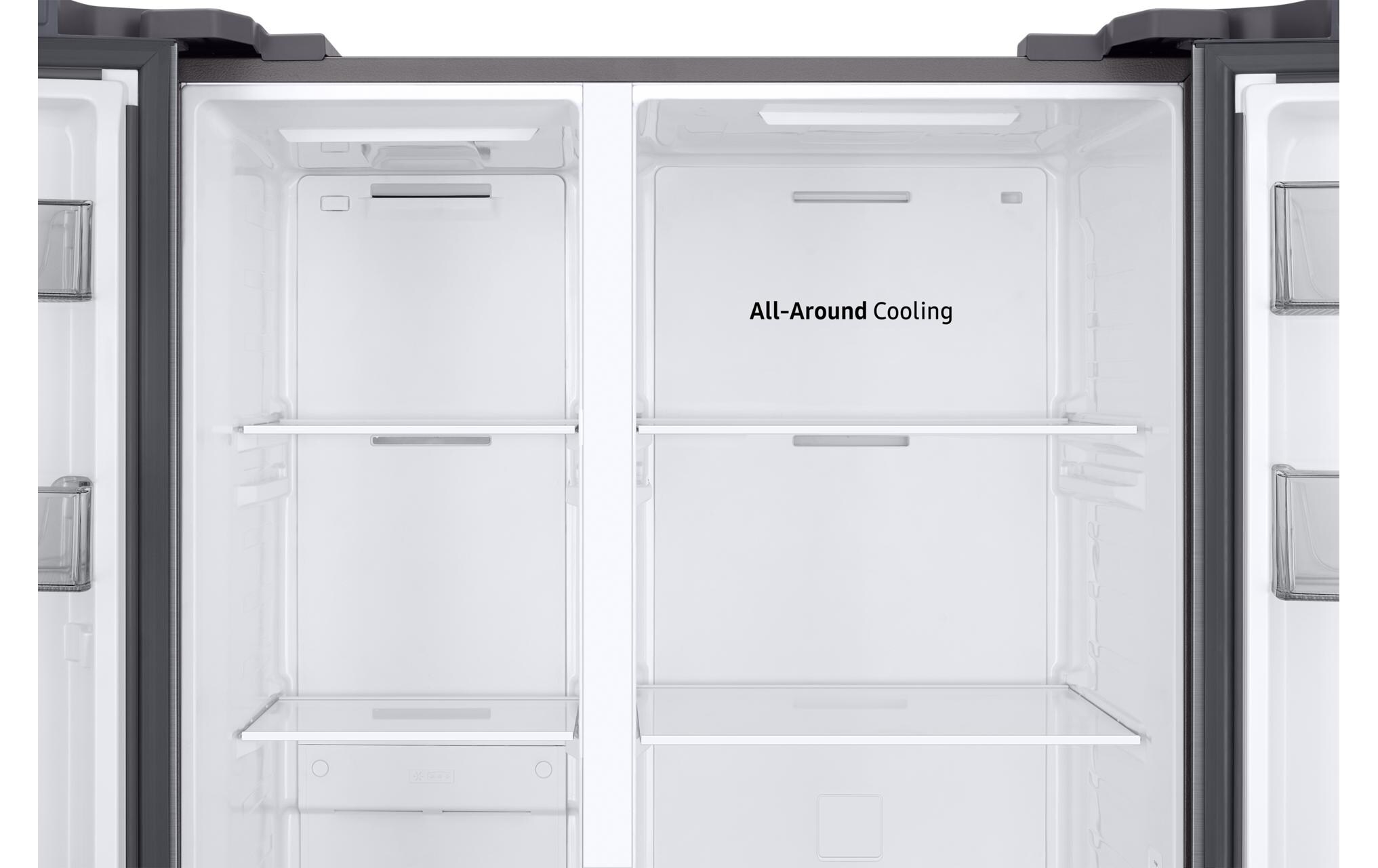 Foodcenter RS57DG400EM9 Silber<br>Side by Side Kühl- und Gefrierteil