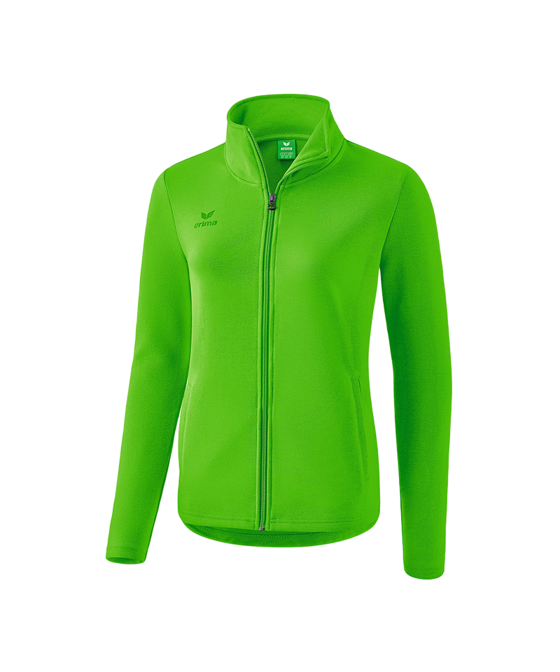 Erima Casual Basics Sweatjacke Damen Grün
