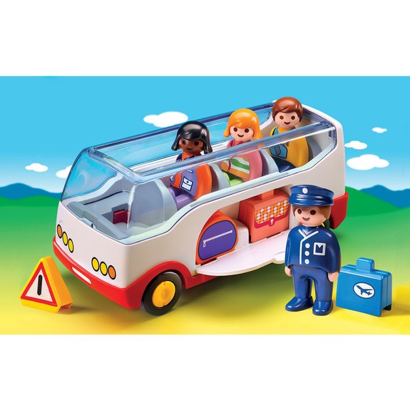 Autocar de voyage Playmobil 1.2.3 - 6773