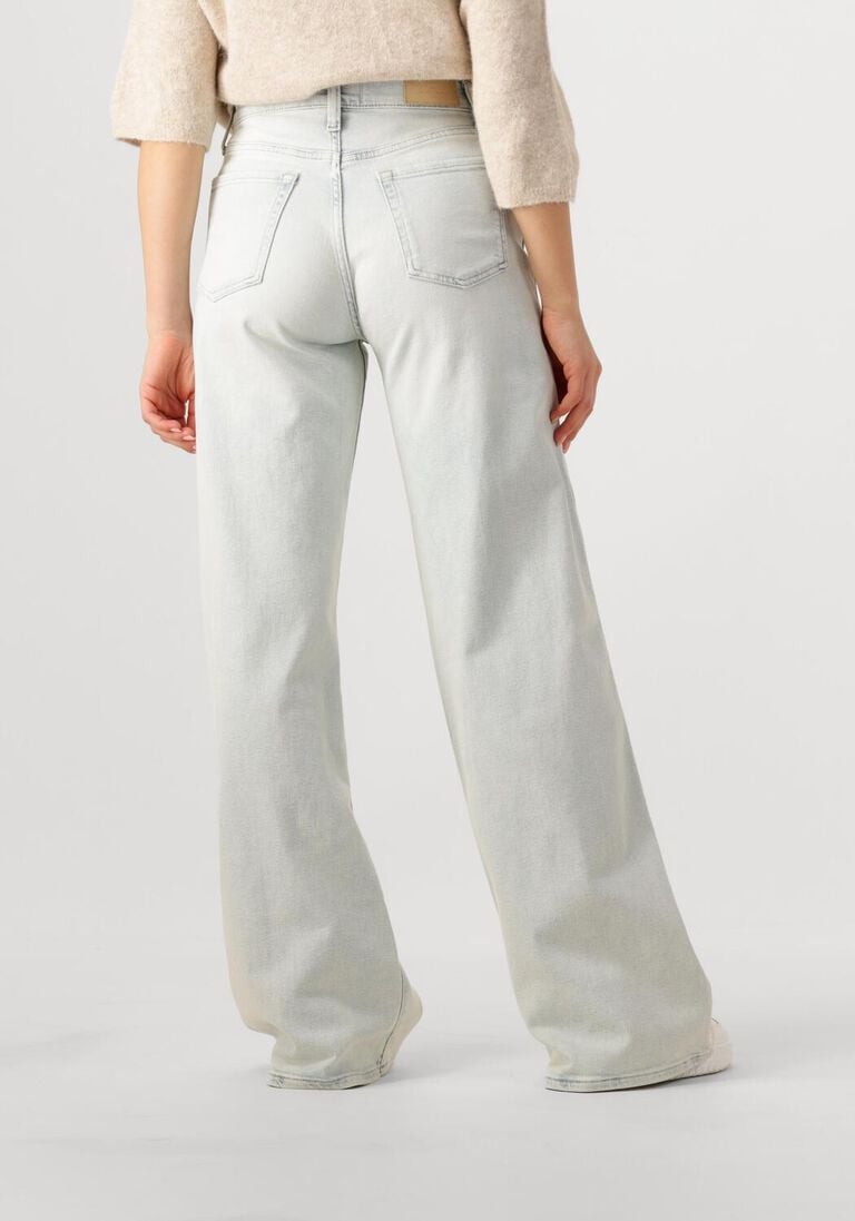 lichtblauwe 7 for all mankind wide jeans modern dojo tailorless tre