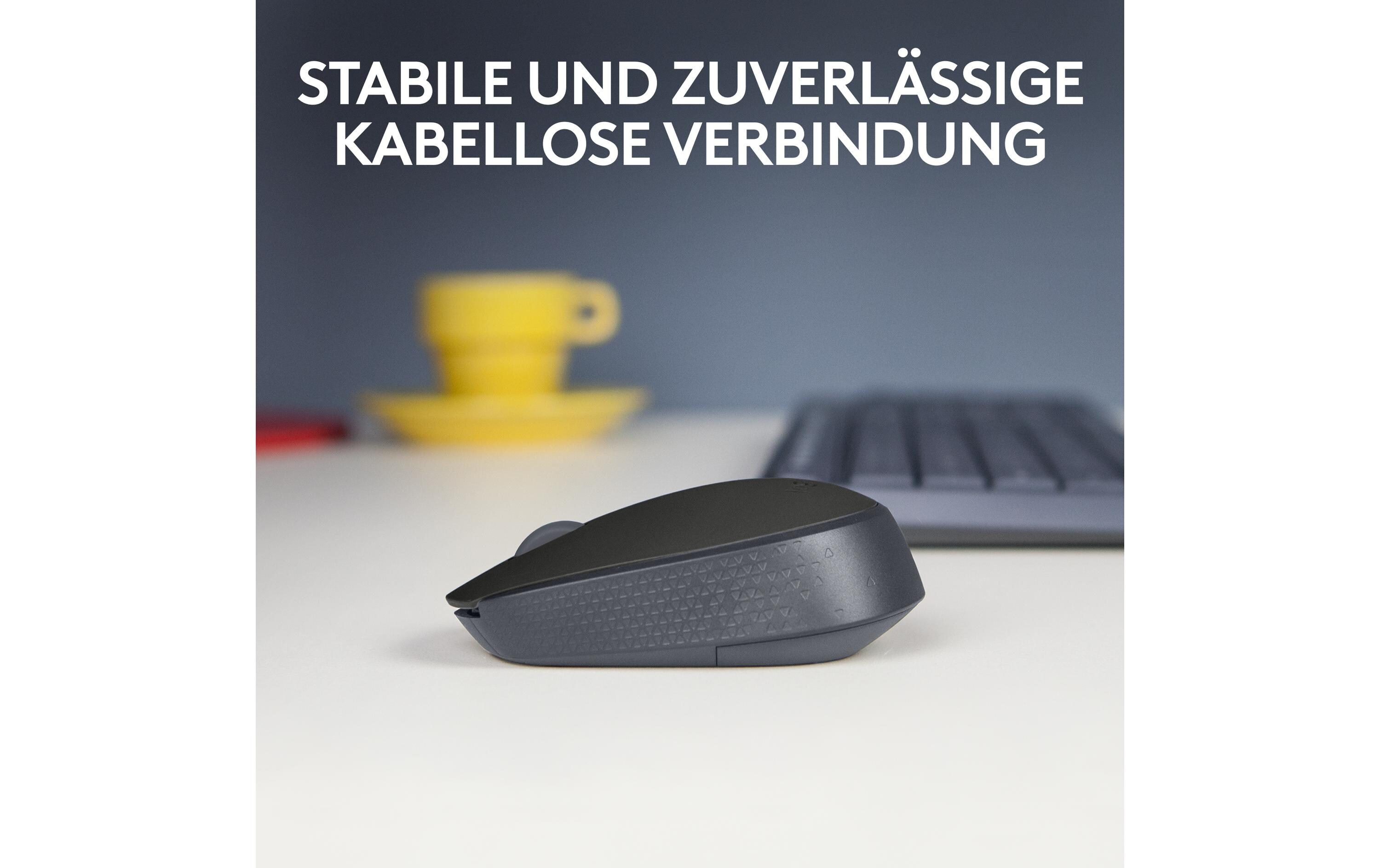 Maus B170Kleine Wireless-Maus, schwarz