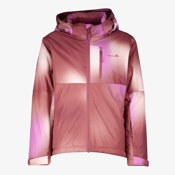 Mountain Peak kinder ski-jas rood/roze