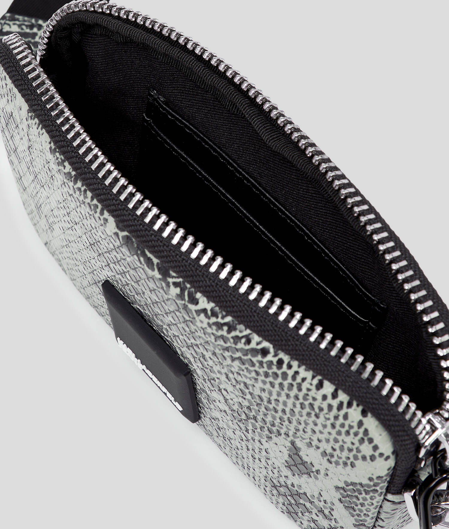 MINI SAC BANDOULIÈRE EFFET PEAU DE SERPENT KLJ