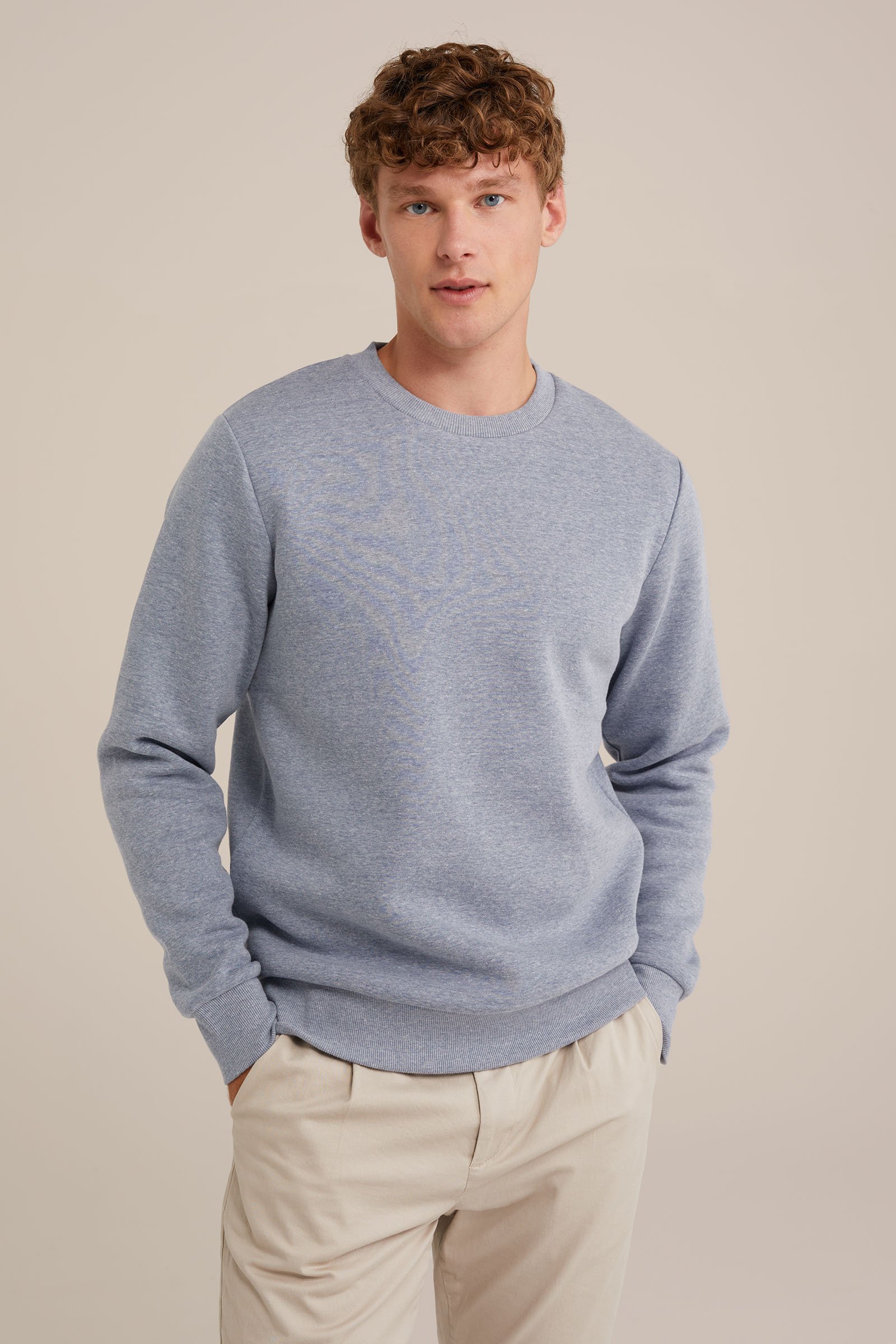 sweater WE Fashion Grijsblauw