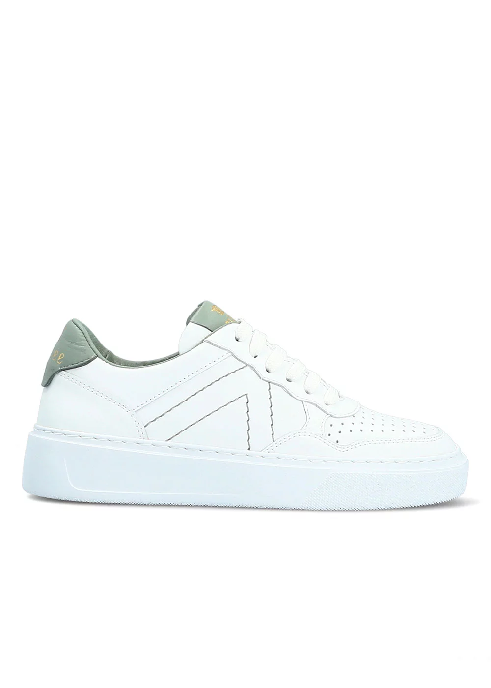 BASKET TIMEA CUIR BLANC