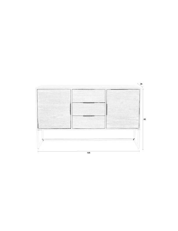 Dressoir Webster hoog