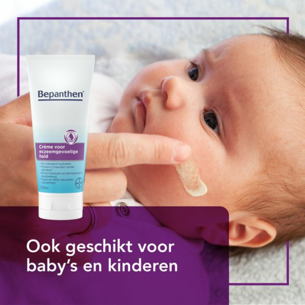 Bepanthen Crème voor eczeemgevoelige huid 200 ml