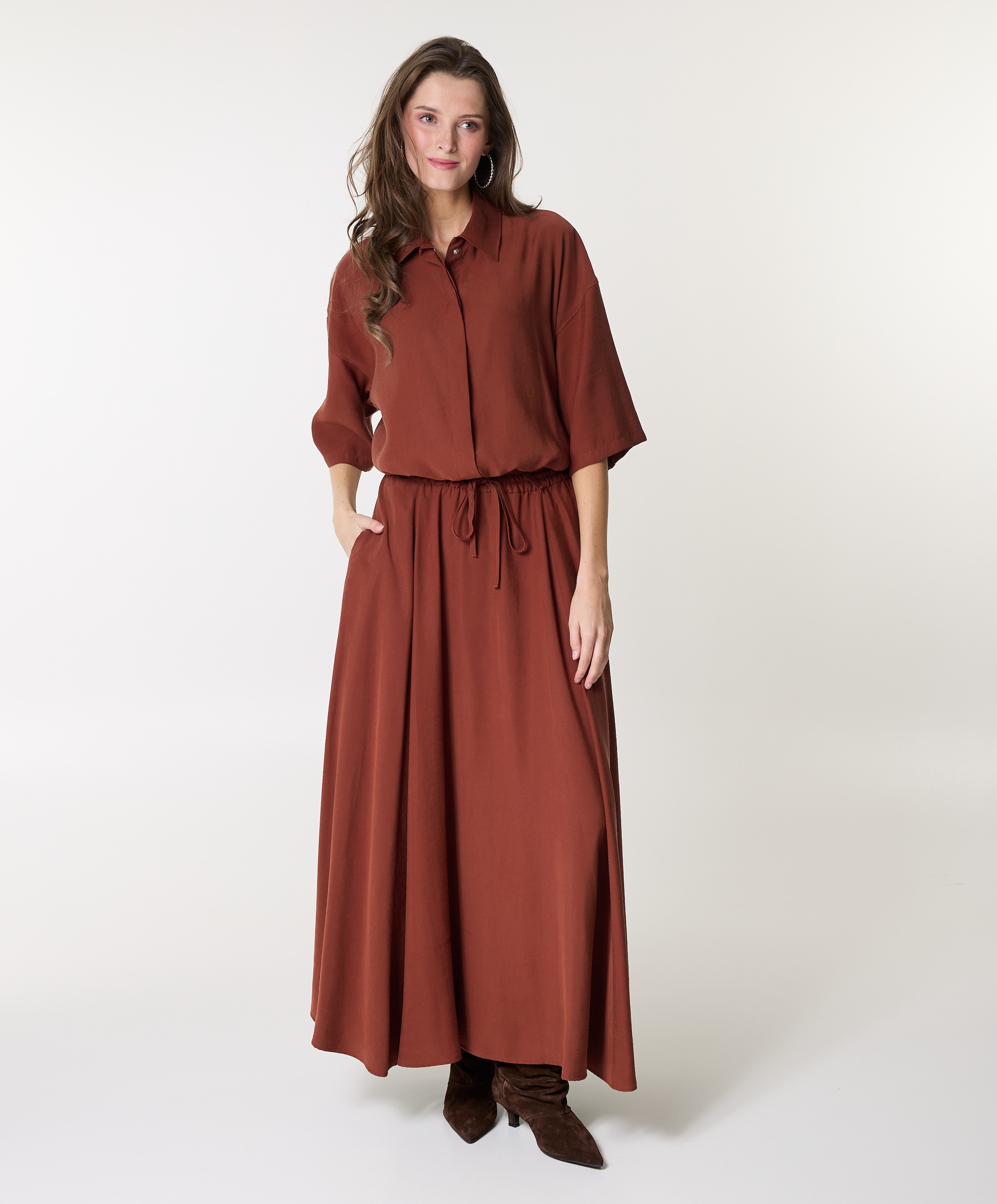 Drykorn Dames blouse brique
