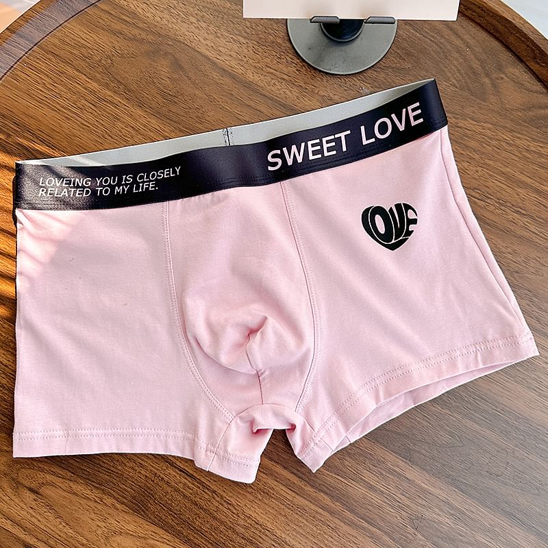 Pancherry - Brief met tailleband en letters