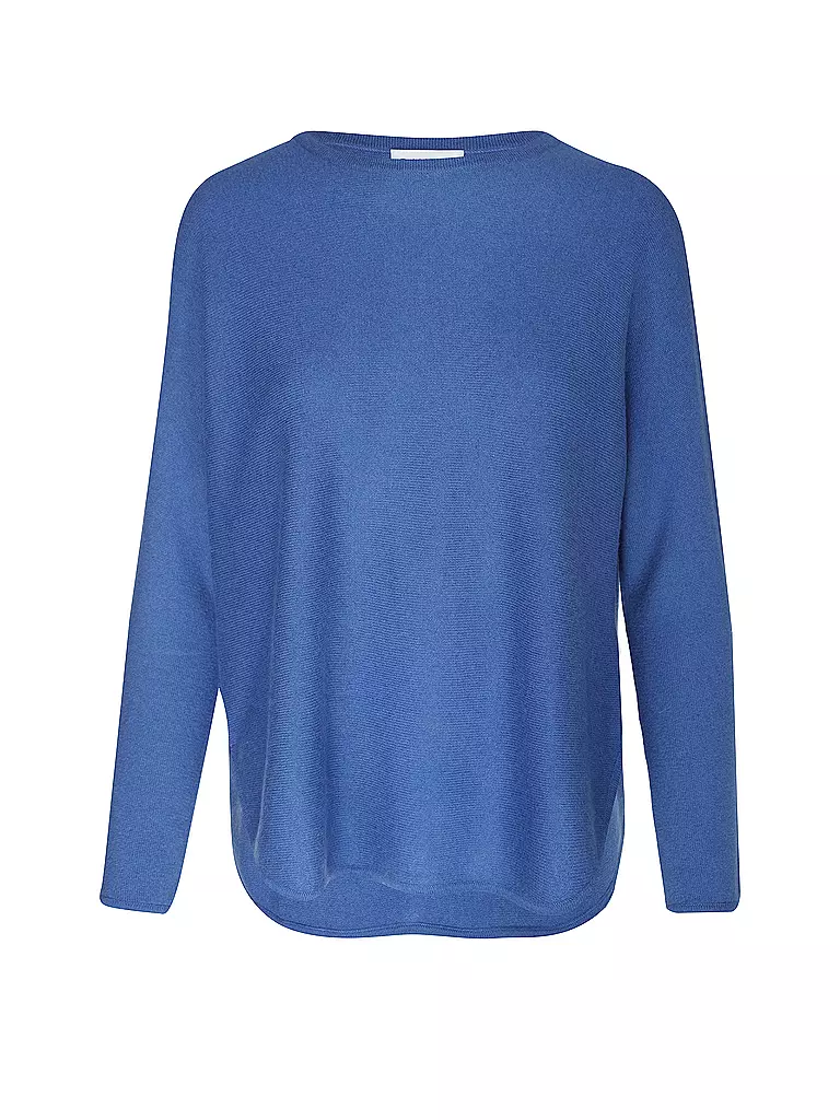 DAVIDA Kaschmirpullover  dunkelblau