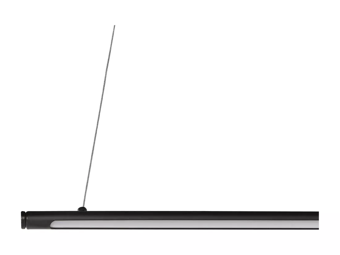 Lampe LED suspendue TAMOR Avec variateur Métal Noir