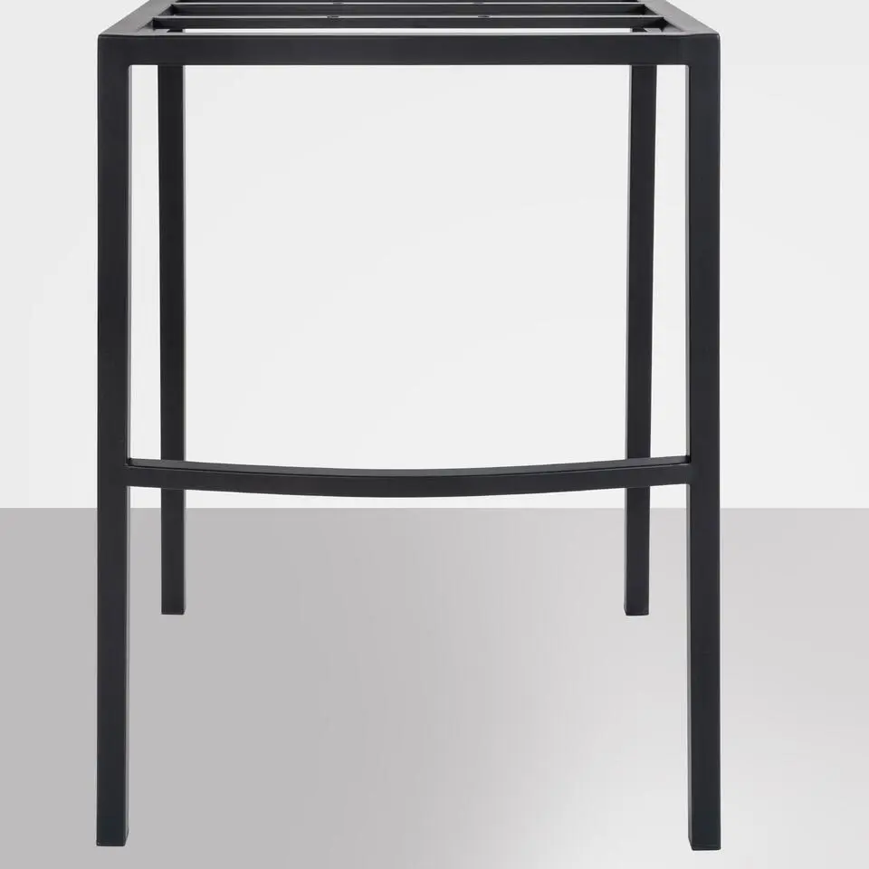 CLP Barkruk Damaso zwart Frame - Fluweel - bruin