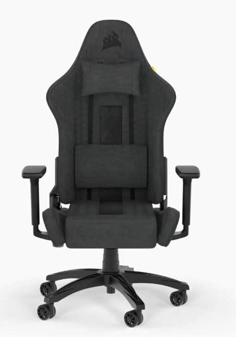 Corsair TC100 RELAXED Fabric (tissu) - Noir/Gris Inclinable