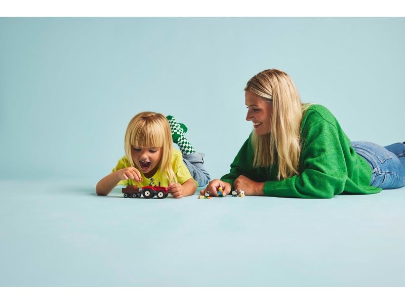 LEGO® City Traktor mit Anhänger 60460 Spielset mit Spielzeugtraktor für Kinder ab 4 Jahren