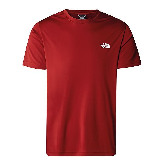 THE NORTH FACE - T-SHIRT MC REAXION RED BOX TEE M